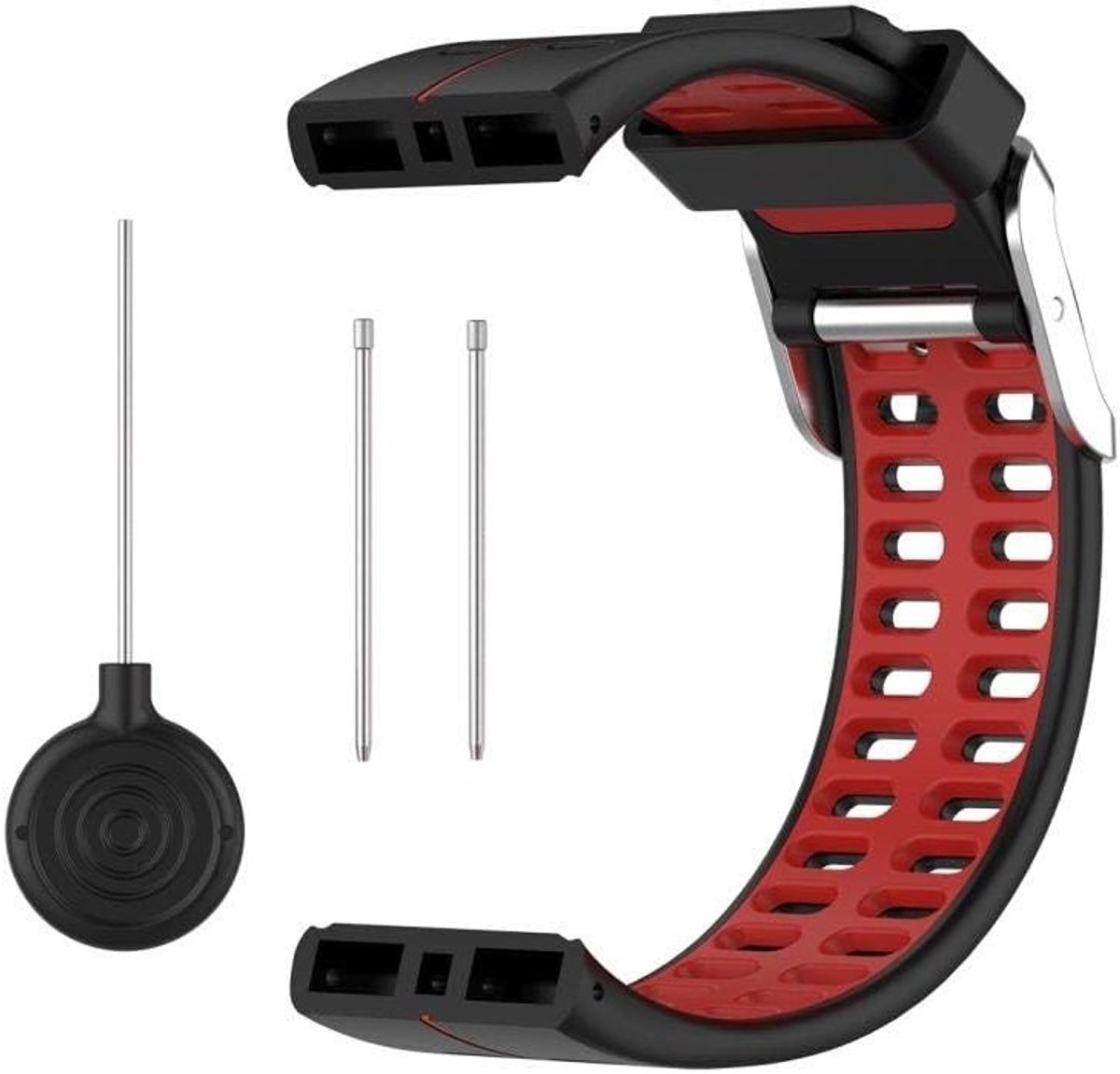 Zachte en Comfortabele Silicone Horlogeband voor Smartwatches, Snelle Vervangbanden met Quick Release Mechanisme, Geschikt voor Sportieve Activiteiten
