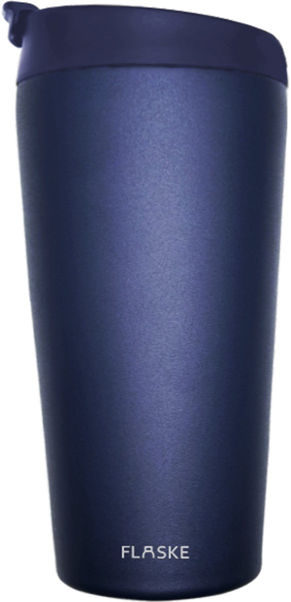 FLASKE Koffiebeker to go/ Tumbler 500ML - Shade - RVS Thermosbeker van 500ML