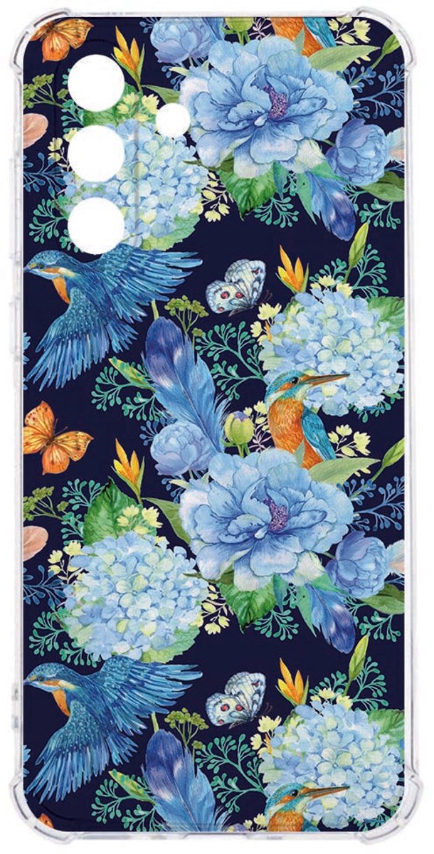Samsung Galaxy A57 TPU Back Cover IJsvogel Schokbestendig