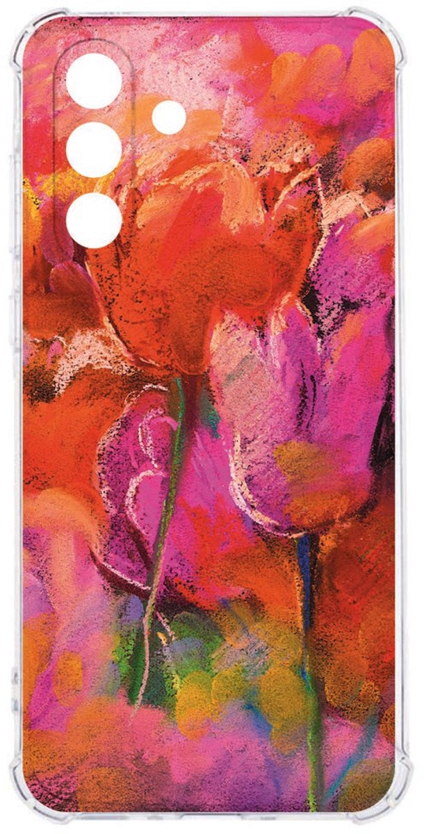 Softcase Samsung Galaxy A57 Tulips Antishock