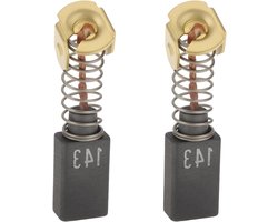 1 Paar Routers Koolborstels 2609120149 5x8x12.7mm Geschikt voor Bosch GKF 600 GMR 1 GMR 550 - Hoogwaardige vervangingen voor betere prestaties en duurzaamheid
