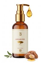 BlowSense Gloss & Grow Haarolie - Elixir - Arganolie Serum voor Haargroei & Glans - Anti-Pluis - Hittebescherming tot 230°C - Marokkaanse Arganolie - Maroccan Oil - 100ml
