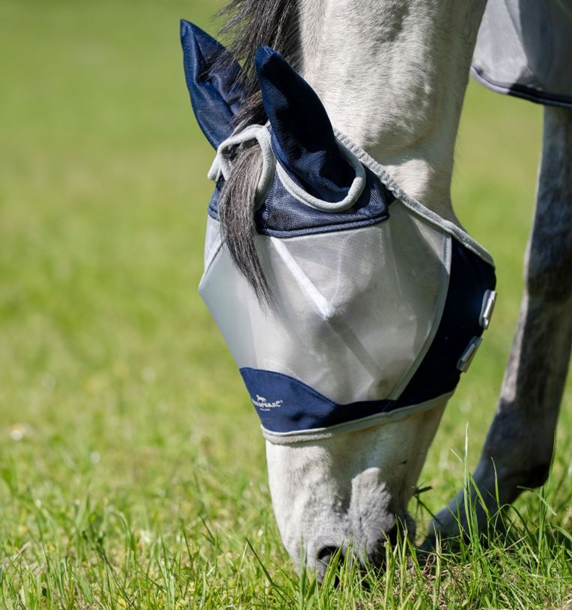 Horseware Shield Vliegenmasker Pony Navy