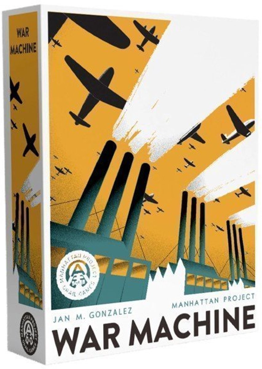Asmodee bordspel Manhattan Project War Machine strategie spel.