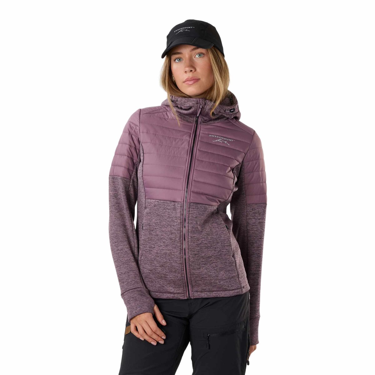 Swedemount Lofoten Hybrid Jas – Damesjas Pale Mauve Melange