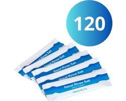 Neus spoelzout - Nasal zout - 120 zakjes - Neusdouche- Nasaalzout - Neuszout - Nasal salt