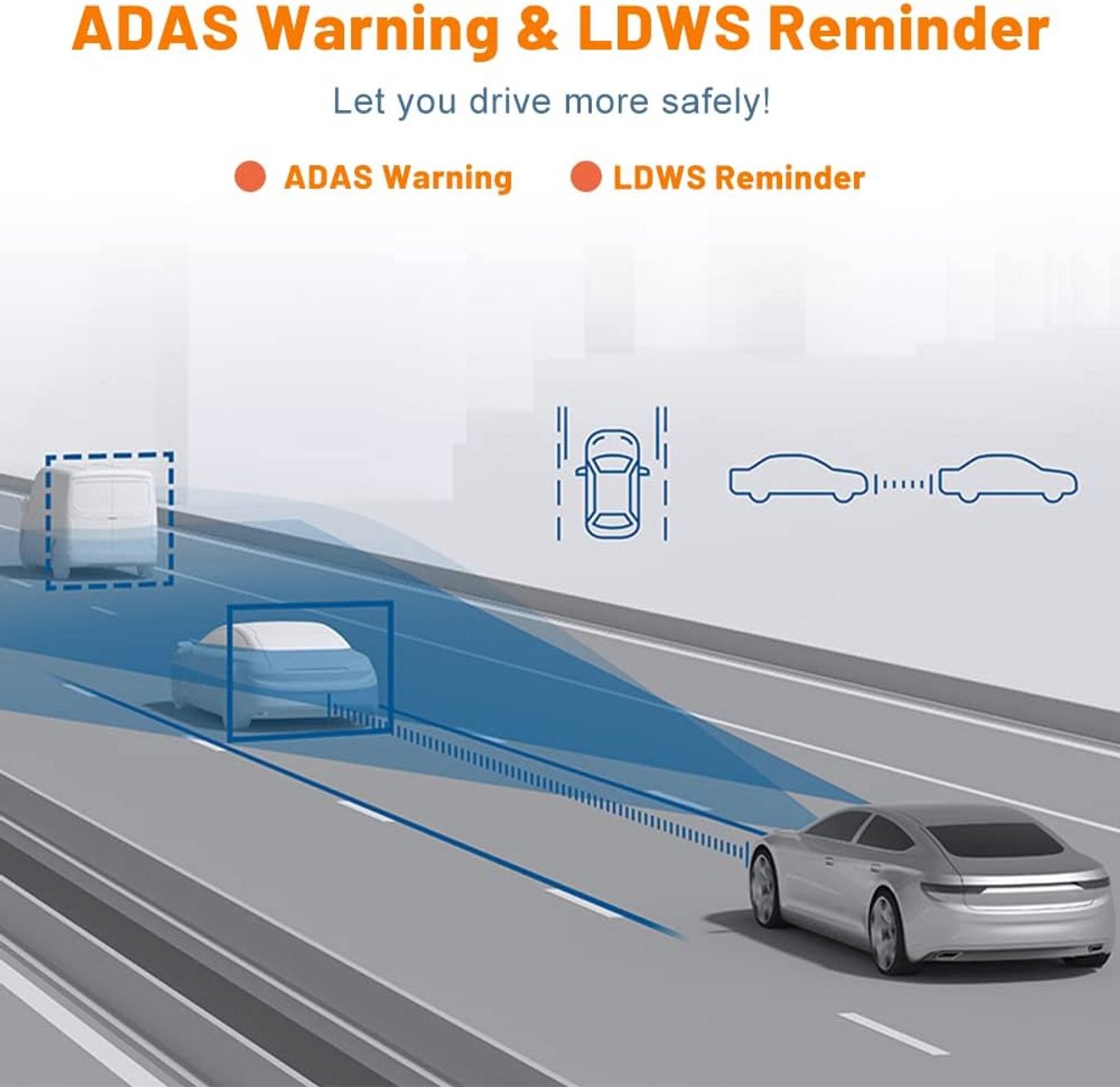 Dashcam Auto – Auto Camera – Dashcam - Autorit opname – foto 4