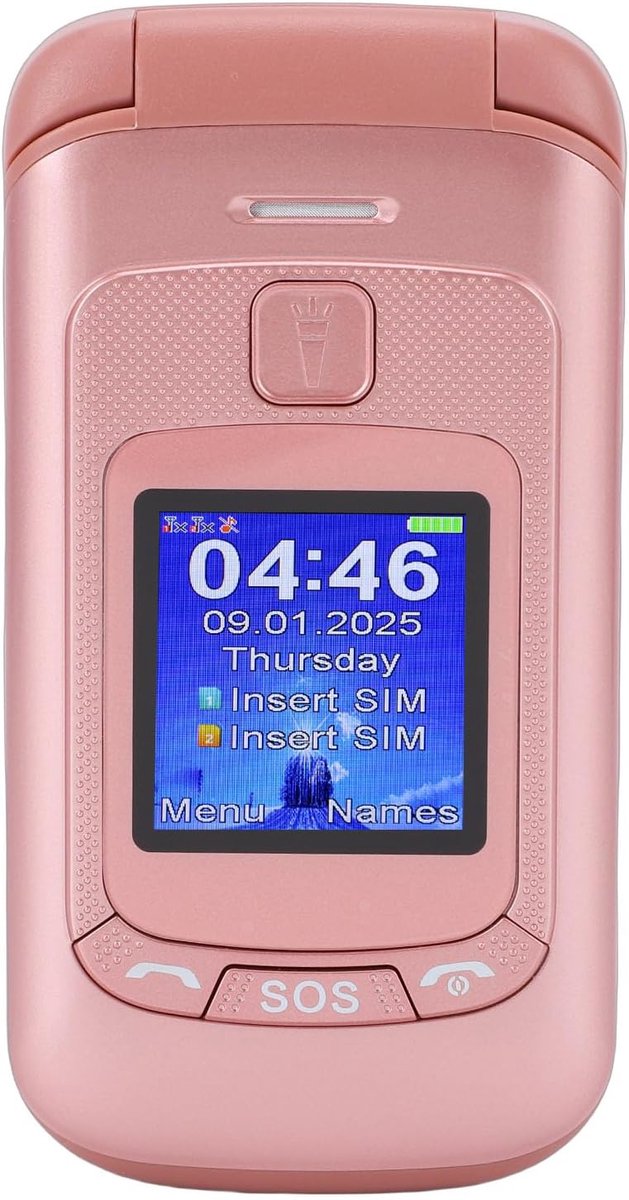 Klaptelefoon - Senioren Telefoon - Senioren gsm - bel toestel