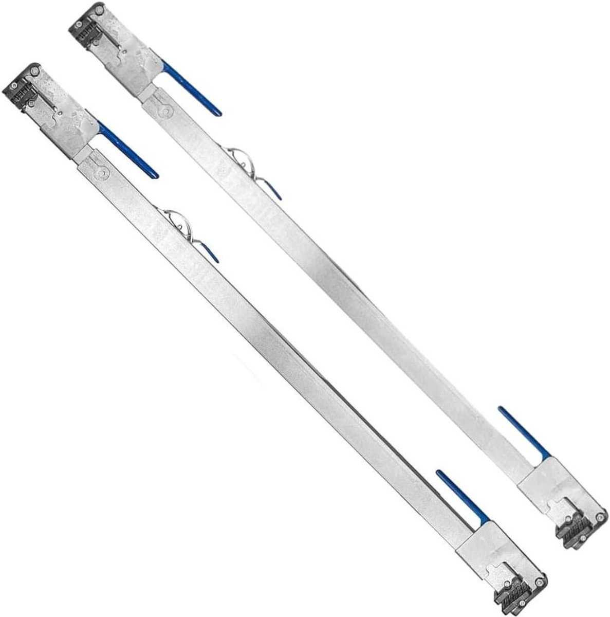 Tussenwandsluiting - Spanplank Klembord - Lading Beveiligen - 1000 daN Houdkracht - 1140-2710 mm - Zilver