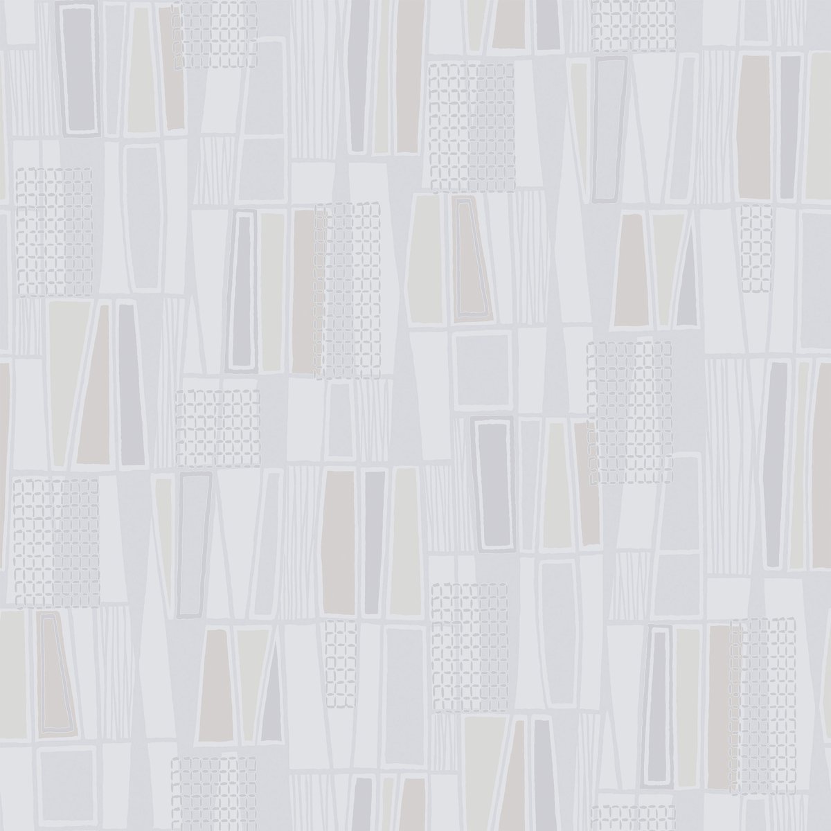 Boråstapeter Vliesbehang 5472 - Alla Tiders Hus - Abstract Beige - 53cm x 10.05m