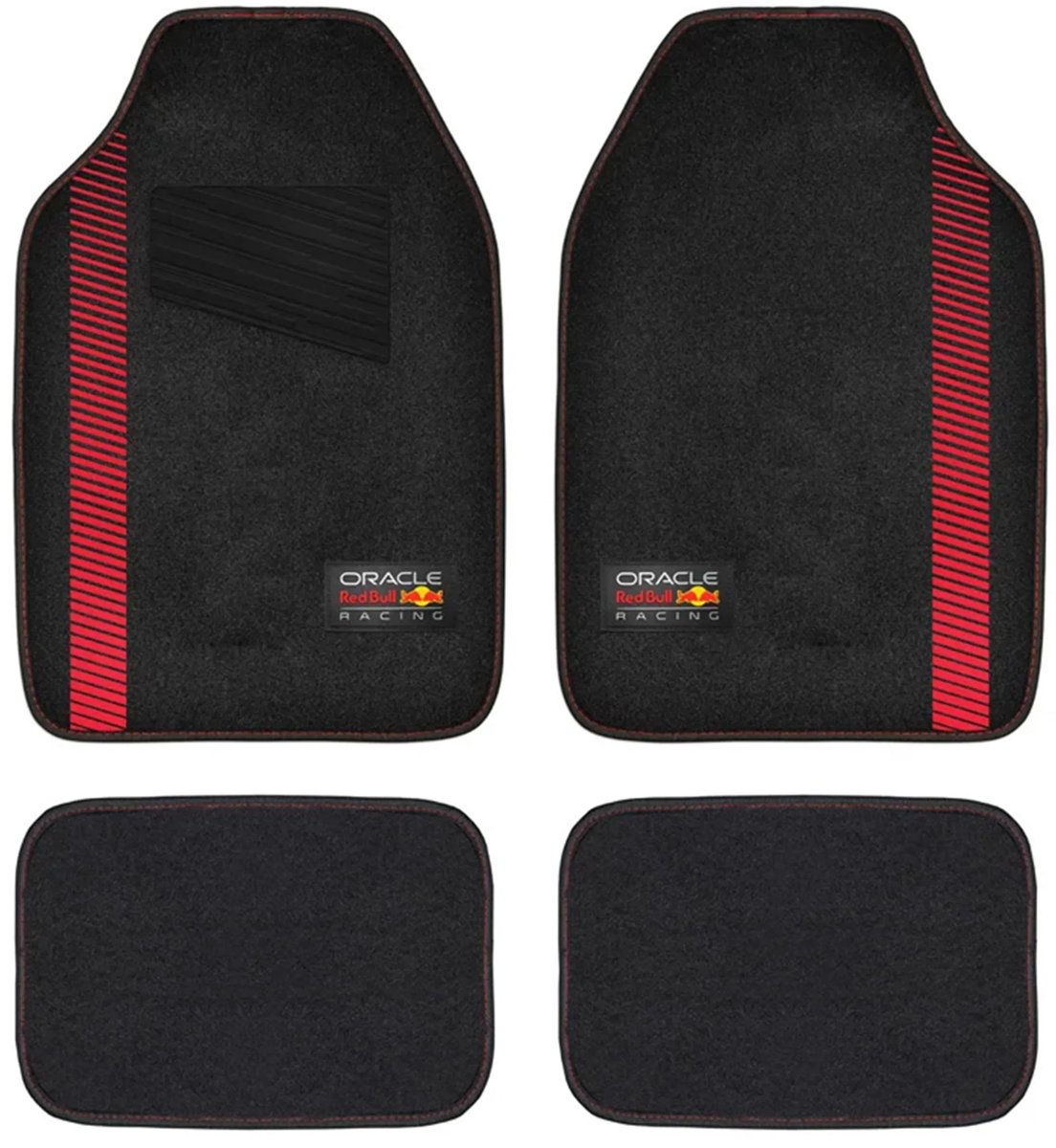 Red Bull Oracle Universele automattenset - 4-delige set - Zwart/Rood