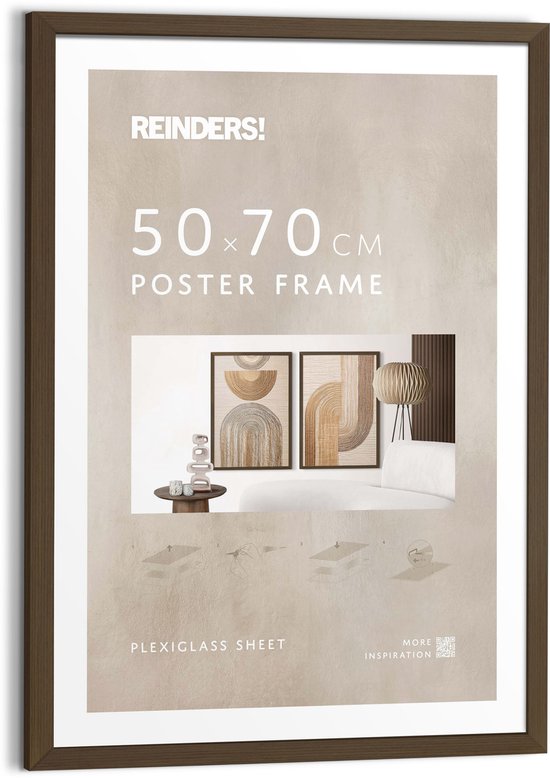 Online-GalleryKing OGK houten fotolijst 24 x 36 cm in blauw goud zilver | foto | poster | puzzel | galerie | lijst