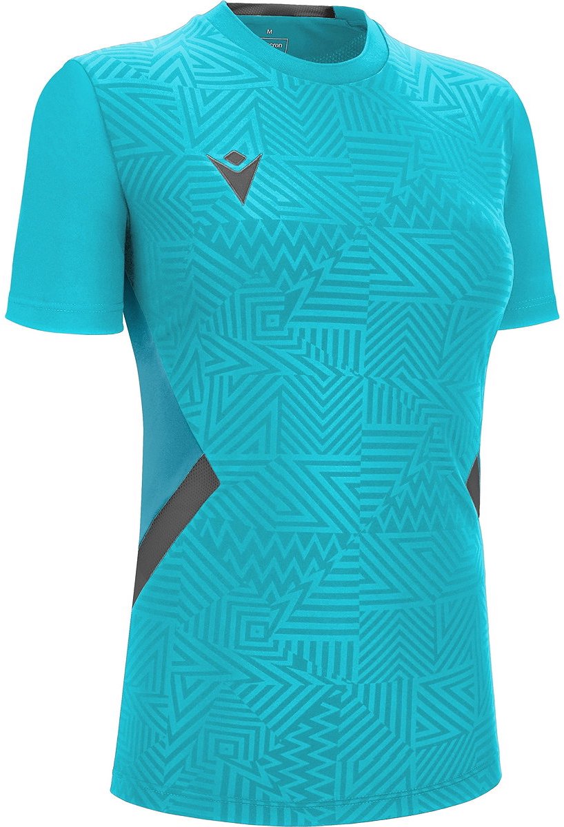 Macron Victory Skat Shirt Korte Mouw Dames - Hemelsblauw / Antraciet | Maat: 3XL