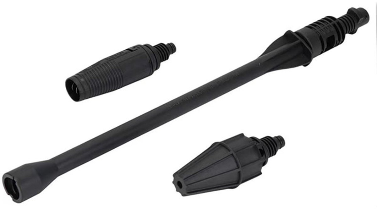 3 stuks - Spuitlansen & Vuilfrezen - Geschikt voor Kärcher K2 K3 K4 K5 K6 K7 serie -2 Sproeiers - Verstelbare Straal