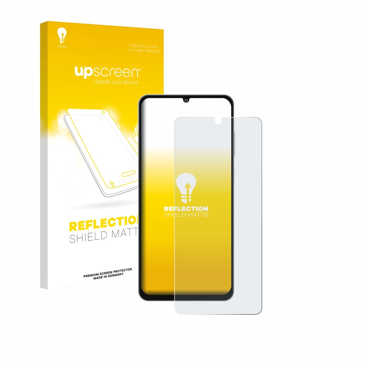 upscreen - Screenprotector voor Samsung Galaxy M06 - Folie Beschermfolie anti glare matte