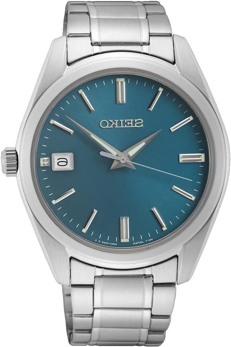 Herren Horloge - Analoge Klok - Dagelijks Gebruik - Roestvrij Stalen Band - 111 g - Zilver