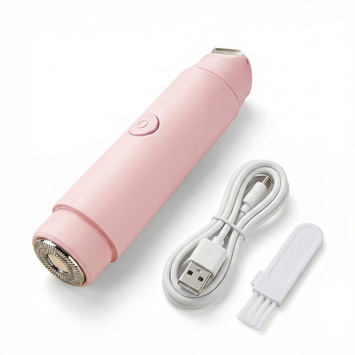 2-in-1 elektrische scheerapparaten voor vrouwen - IPX6 - Ontharing voor gezicht oksels schaamhaar en benen - Oplaadbare 2-in-1 Elektrische Bikinitrimmer Voor Vrouwen - Epilator - Scheerapparaat Vrouw - damestrimmer - Roze - 1 stuk