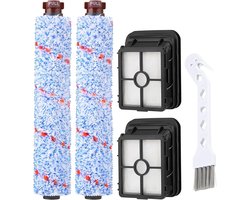 5-delige Accessoireset geschikt voor Bissell Crosswave - 2x Borstelrol - 2x HEPA Filter - 1x Krabber - Reserveonderdelen voor Pet Pro & Cordless - Multi-Surface
