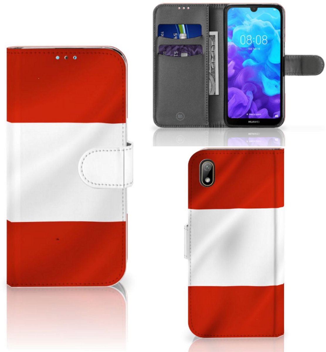 Huawei Y5 (2019) Bookstyle Case Oostenrijk