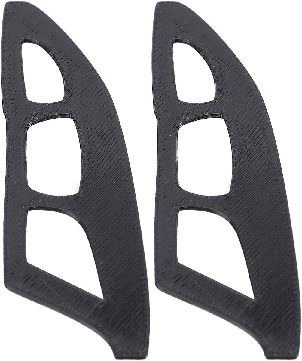 Oogschaduw sjablonen voor make-up, herbruikbare PP maanvormige tools, 2 stuks voor perfecte ooglooks en eenvoudig reizen