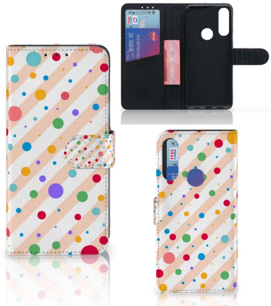 Alcatel 1S 2020 Telefoon Hoesje Dots