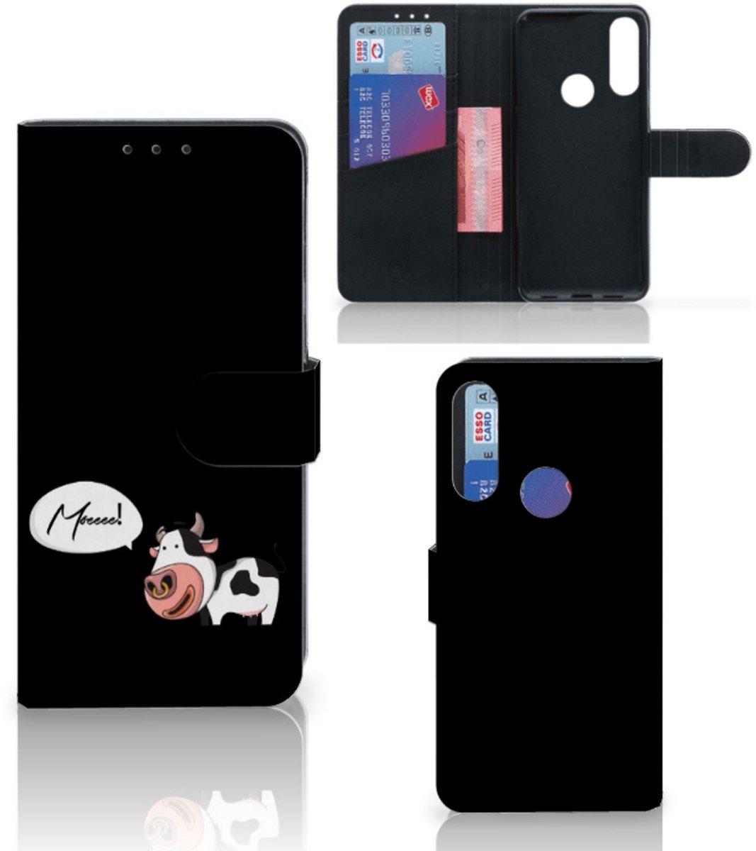 Alcatel 1S 2020 Leuk Hoesje Cow