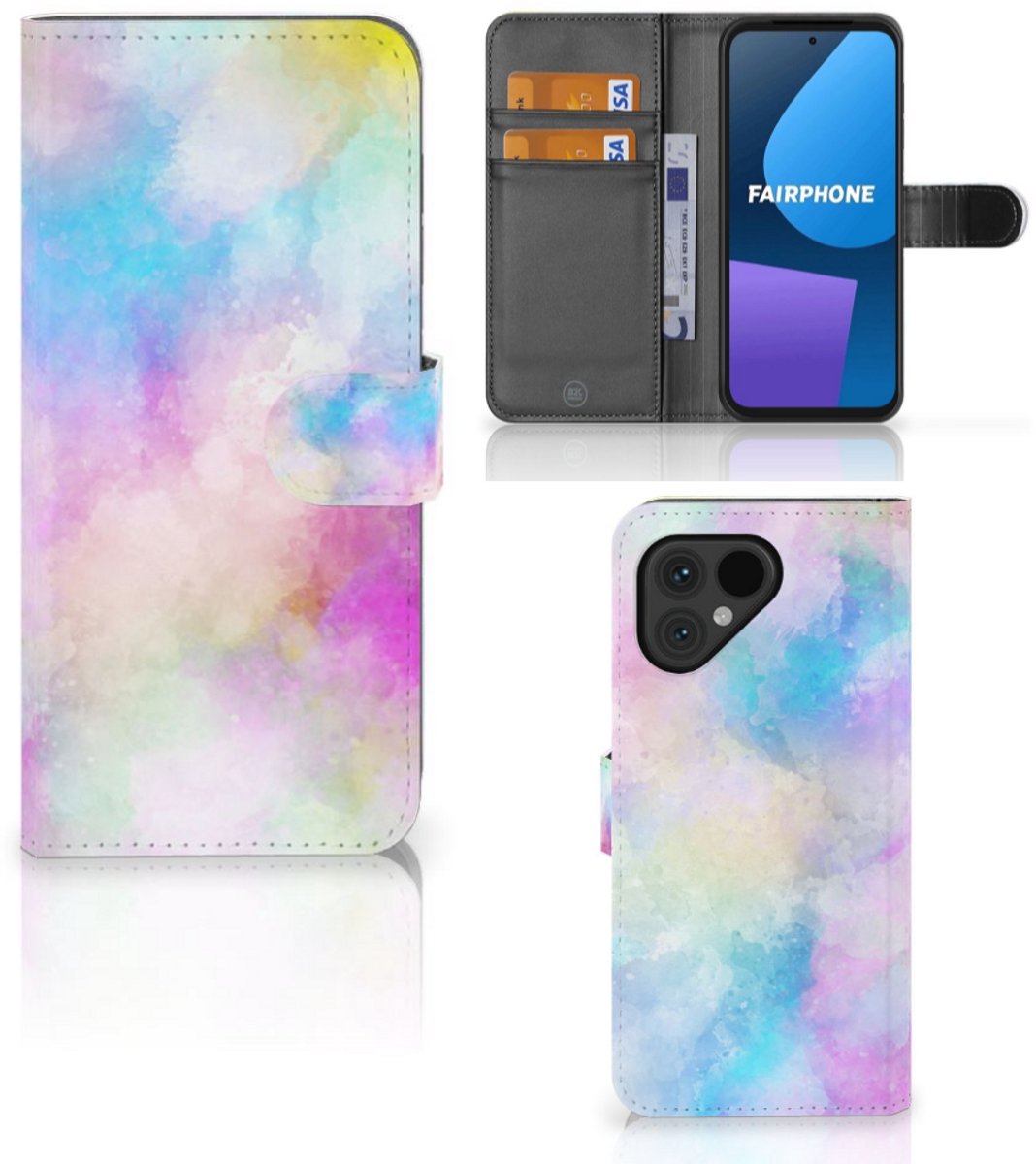 Hoesje Fairphone 5 Watercolor Light