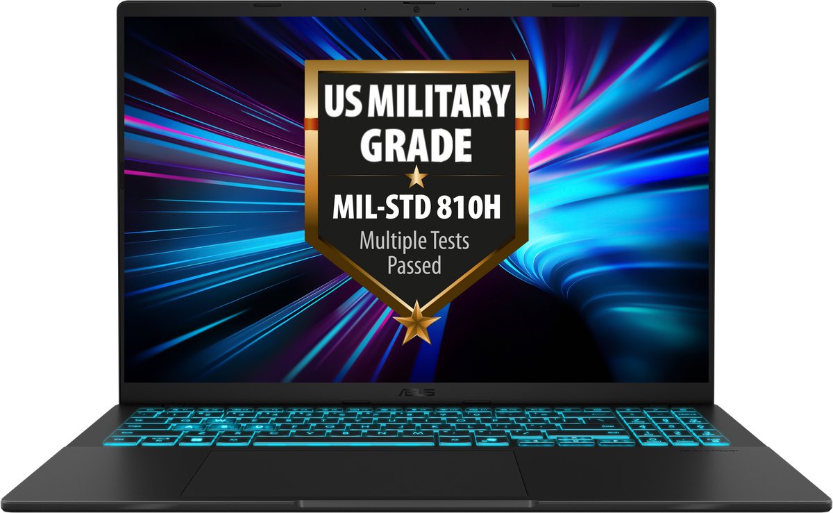 ASUS V16 FX3607VM-RP081W - Gaming Laptop - RTX 5060 - Core 7/i7 - 16GB/512 GB - 16 inch - 144 Hz — afbeelding 3