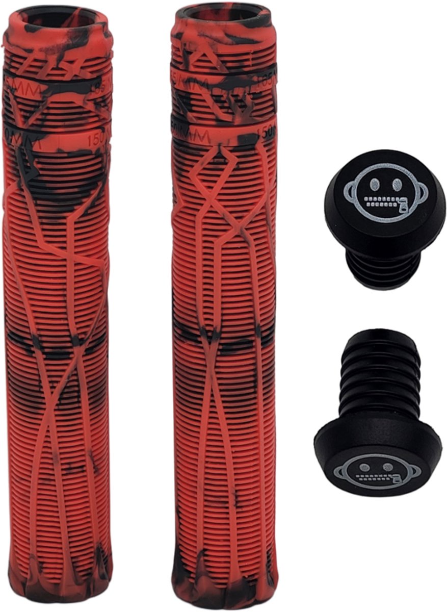 Zipit Almighty Grips 180mm Double Color Stuntstep Handvatten