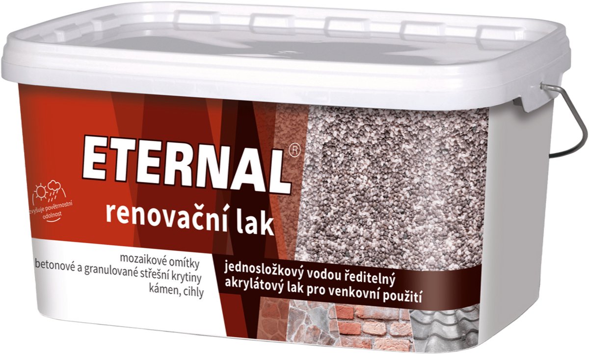Eternal lak renovační 5 kg, Transparentní