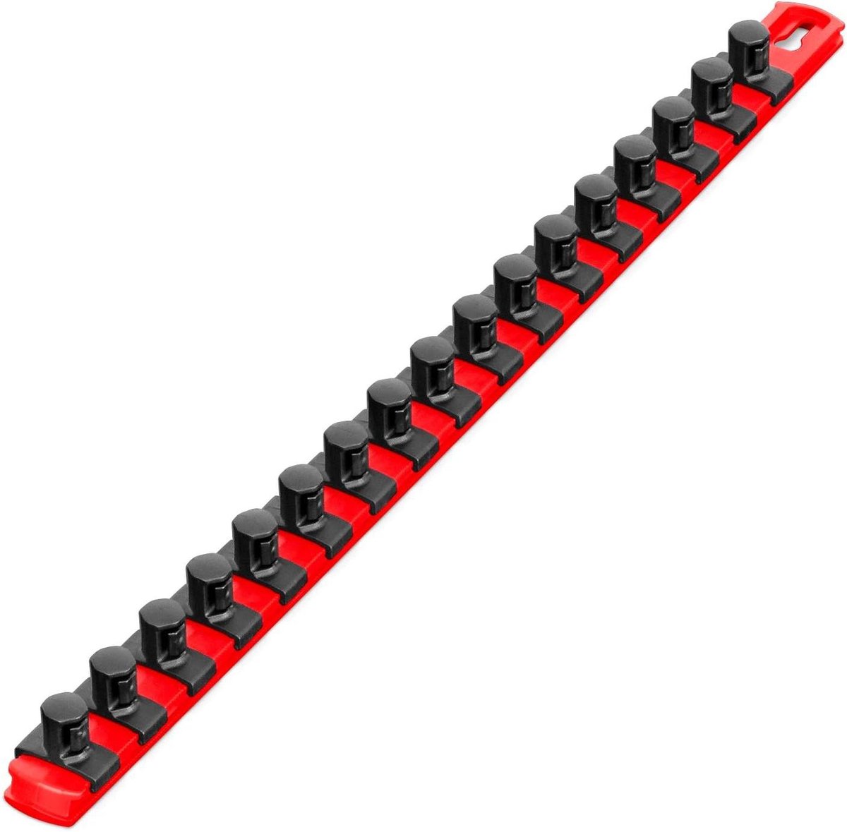 Doppen Organizer - Gereedschaphouder - Gereedschap Sorteren - Twist Lock Clips - 45.7 cm - Rood