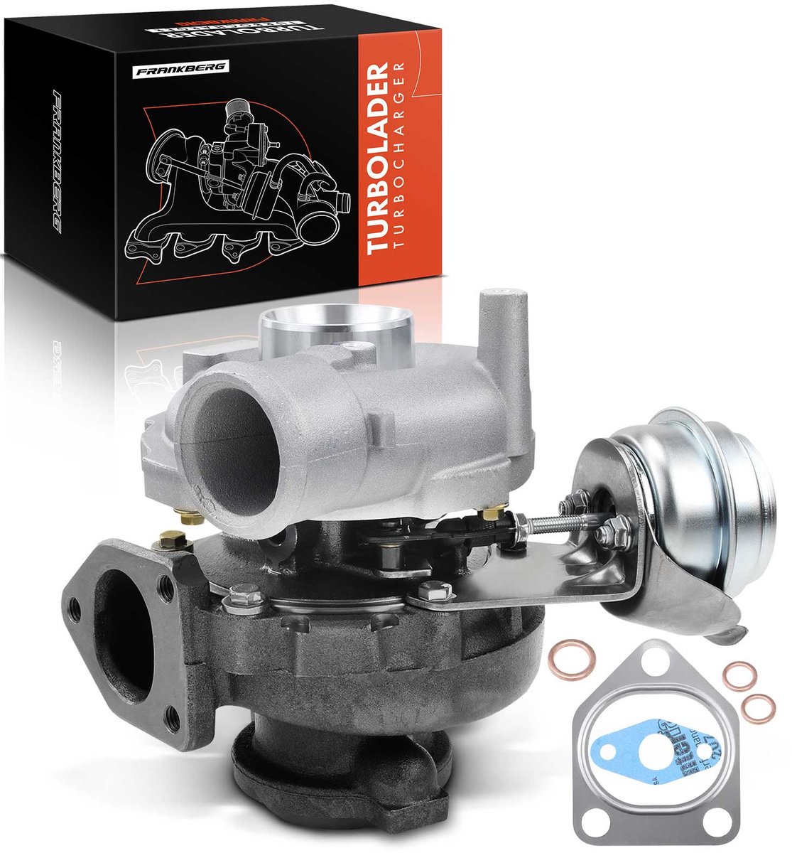 Frankberg 1x Turbolader voor BMW 5er E39 5er Touring 7er E38 29L