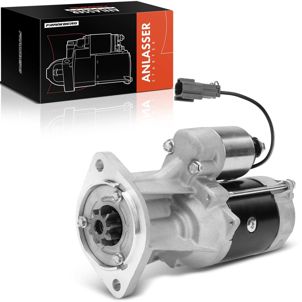 Frankberg 1x startmotor starter voor Nissan