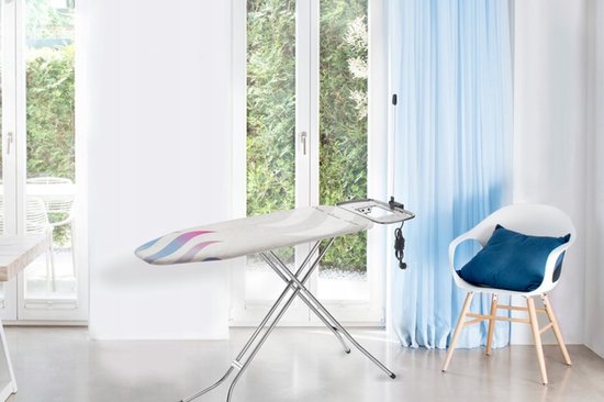 Vileda Total Reflect Strijkplankovertrek - Voor M/L strijkplanken (120-130 x 38-45 cm) - Extra snel strijken - Geen condens