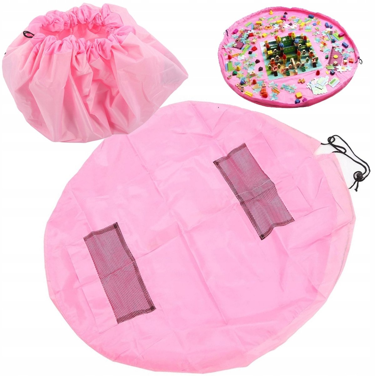 Pingyang Rongrong - Speelmat - Roze - Organizer - 130cm