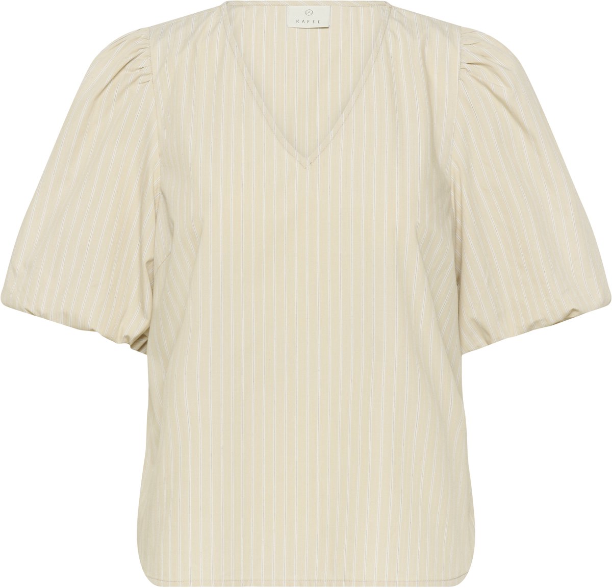 Kaffe KAjosie Blouse Dames Blouse - Feather Grey Stripe
