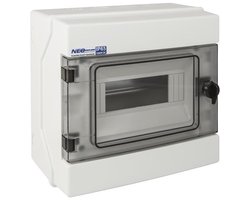 ELEKTRO-PLAST RH NEO Serie - Schakelkast - Opbouw - IP65 - 1x8 Modulen