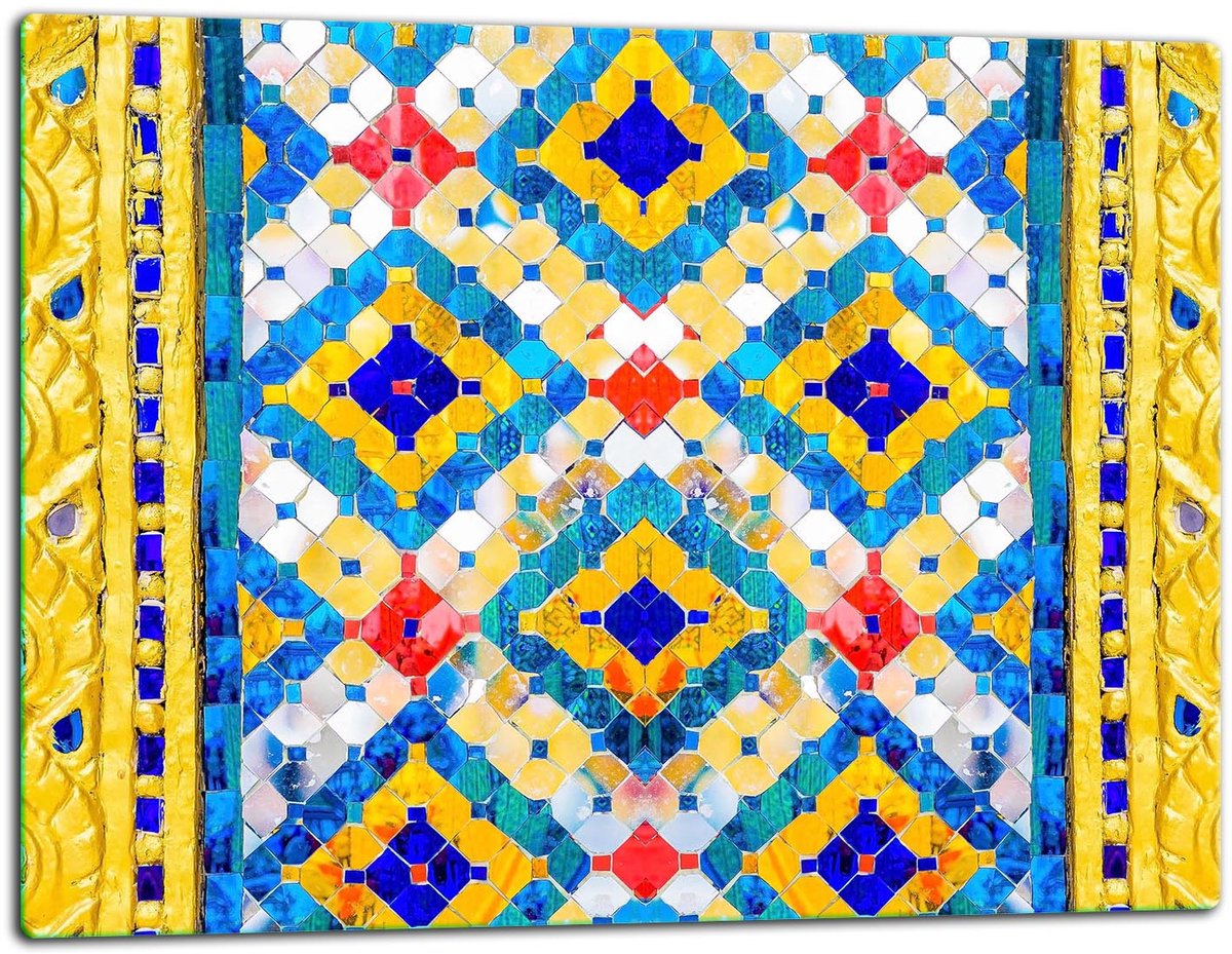 TMK ArtDeko - Snijplank - 52x40 cm - Glas - Mozaïek