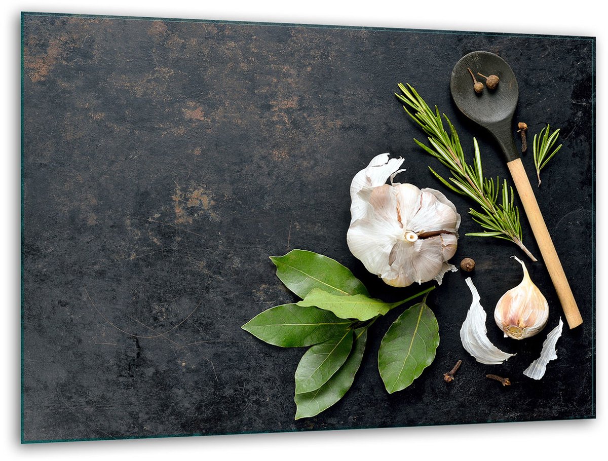 TMK ArtDeko - Snijplank - 40x30 cm - Glas - Antislip Viltjes
