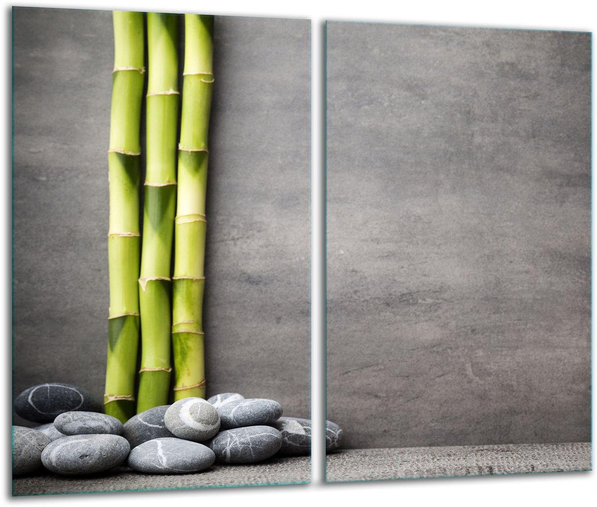TMK ArtDeko - Snijplank - Glas - 2x 30x52cm - Inductiekookplaat