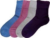 green-goose® Bamboe Sokken | Dames | 4 Paar | 95% Bamboe | Anti zweet | 35-39 | 100% Ecologisch | Anti transpiratie