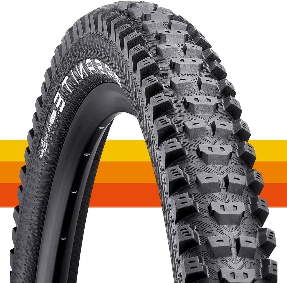 Mountainbike Band - Reserveband Fietsband - Offroad Fietsen - Geribbelde Noppen - 73.7 x 6.3 cm - Zwart