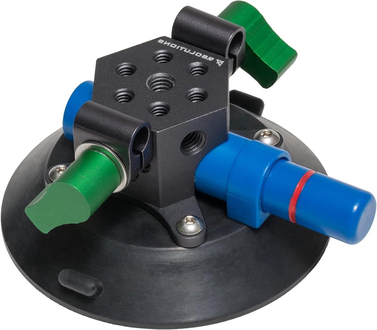 Zuignap Montagesysteem - Zuignap Camera - Apparatuur Bevestigen - Meerdere Montagemogelijkheden - 2 kg Draagvermogen - Zwart
