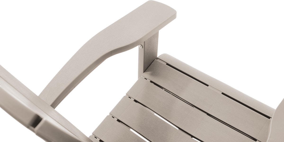 Keter Troy Adirondack Tuinstoel - Soft Beige thumbnail 3