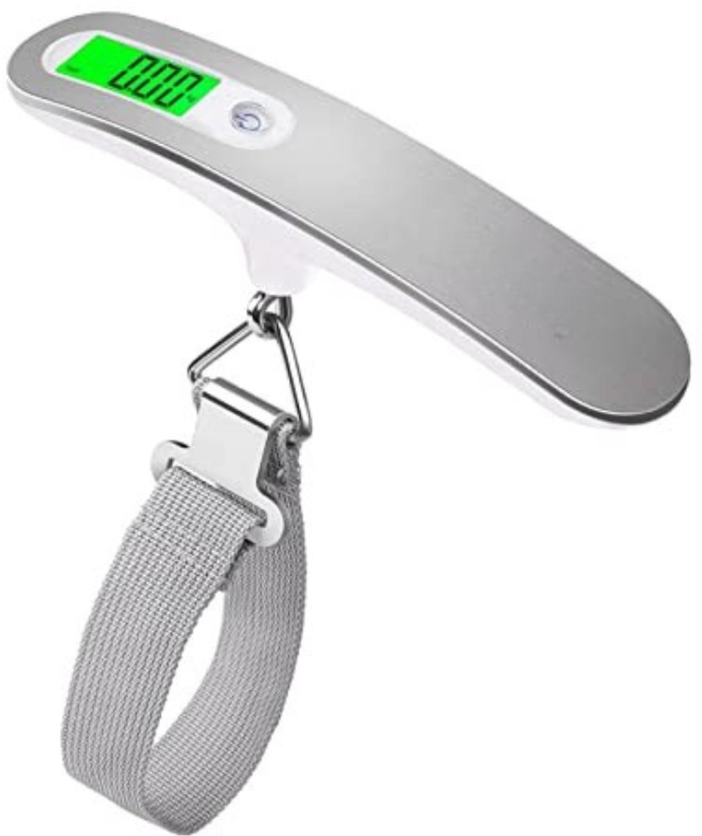 REN® Bagageweegschaal - Weegschaal - Zilver - 6cm x 4cm x 16cm