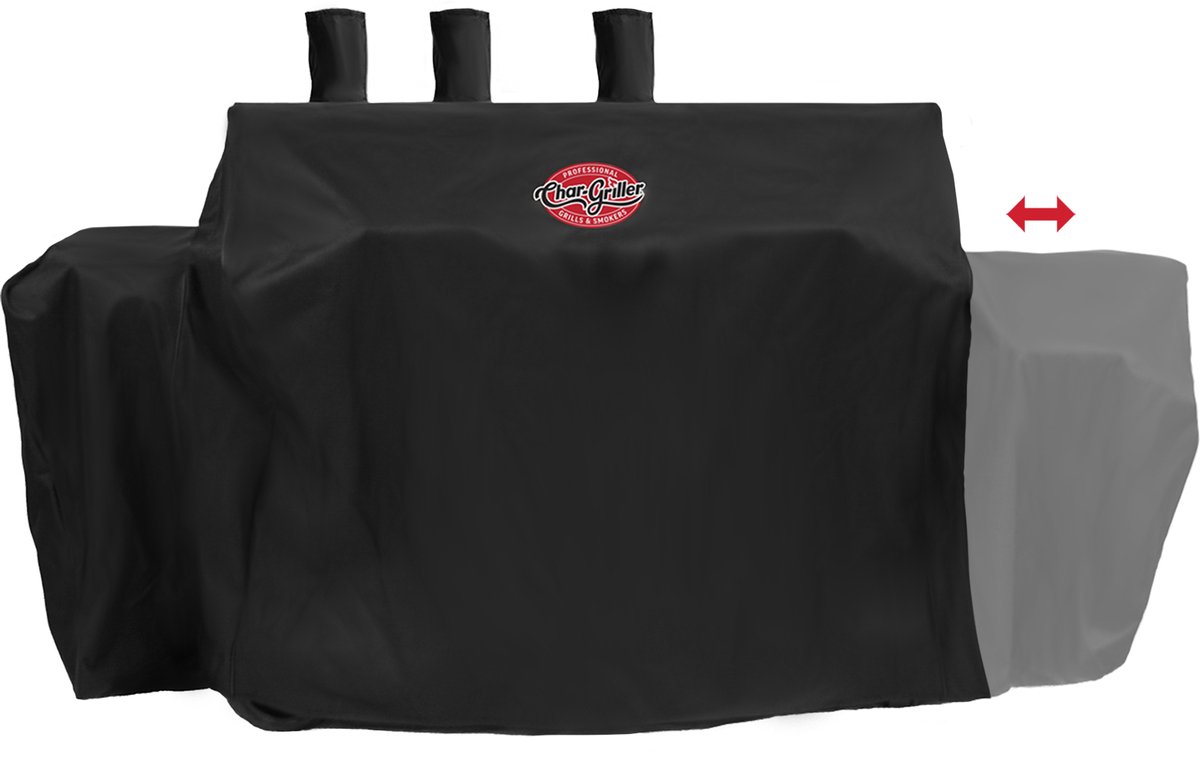 Char-Griller® hoes voor Double Play gas- en houtskoolbarbecue