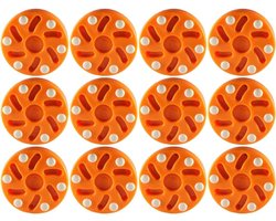 TronX Roller Hockey Puck (12-Pack) (Oranje)