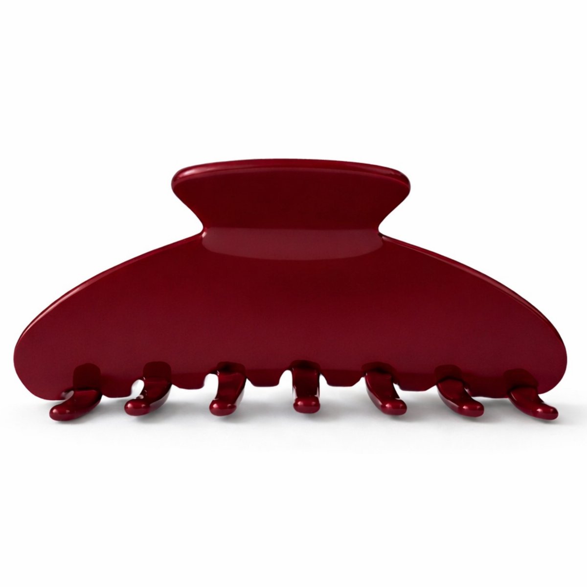 Moonie's Haarklem - Berry Red - Bordeaux Rood - 10.5 cm - Haarklemmen - Haaraccessoires - Acetaat