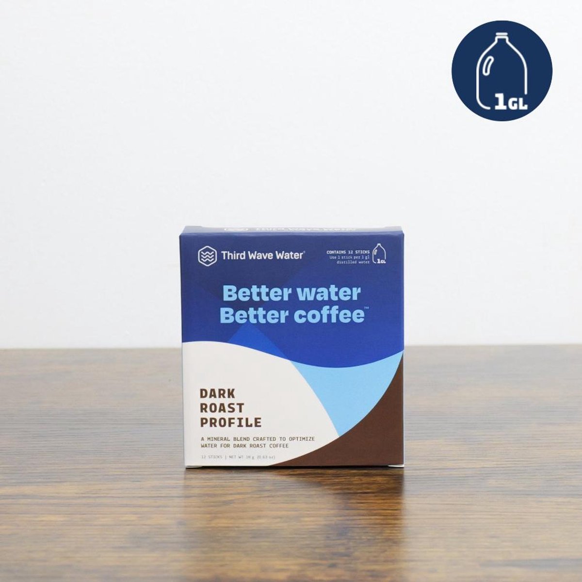 Third Wave Water Watermineralen Sticks 12 stuks – Dark Roast Profiel – Mineraliseert Water – Voor Volle Koffiesmaak – 18,9 Liter
