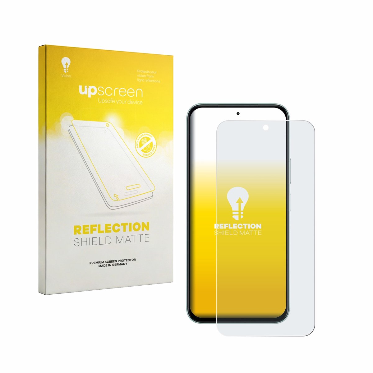 upscreen - Screenprotector voor Vivo iQOO Z11x - Folie Beschermfolie anti glare matte